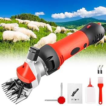 Sheep 専用 Amazon.com: Sheep Shears 850W, Professional Electric Sheep